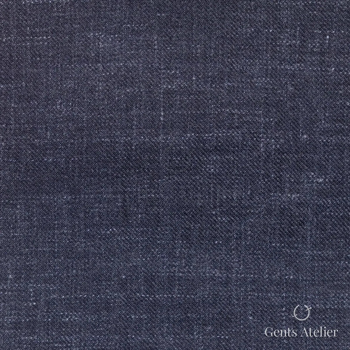 Костюм из Gent's Colors 2699-1 — тёмно-синий, Шерсть, лён, шёлк